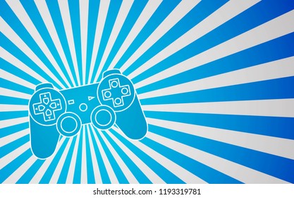 Video game controller Gadgets and devices background 