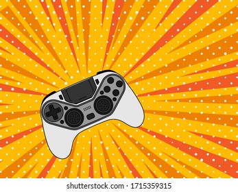 Video game controller Gadgets and devices background