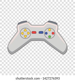 Video game controller icon. Cartoon illustration of video game controller vector icon for web