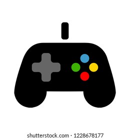 video game controller icon - joystick, game play icon