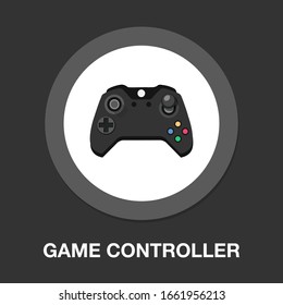 video game controller icon - joystick, game play icon