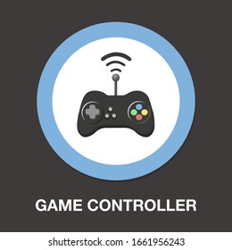 video game controller icon - joystick, game play icon