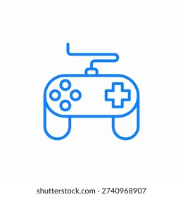 video game controller icon sign vector