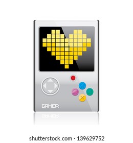 Video game Controller Icon. vector illustration. game pad or video game console icon