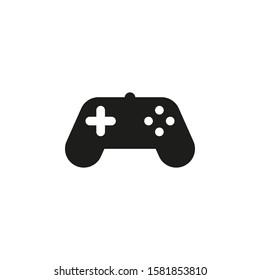 Video Game Controller icon vector, joystick symbol on white background