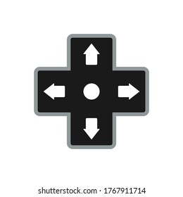 Video game controller icon.Joystick, game play icon