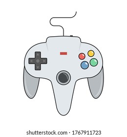 Video game controller icon.Joystick, game play icon