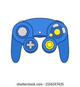 Video game controller illustration Eps10 vector