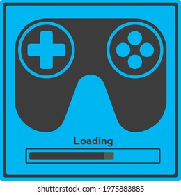 Video game controller image vector
