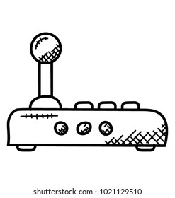 
Video game controller, joystick for video games
