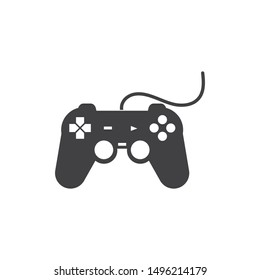 Video Game Controller Logo Icon Vector Illustration Design