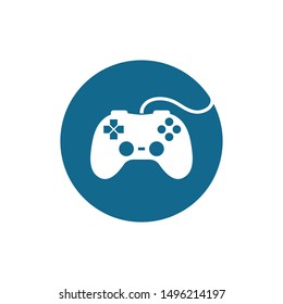 video game controller logo icon vector illustration design
