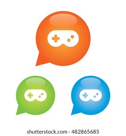 Video Game Controller Marker Icon