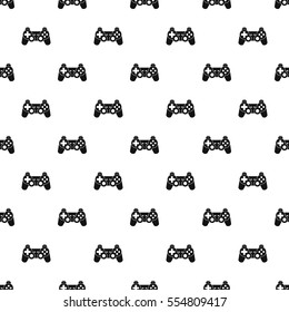 Video game controller pattern. Simple illustration of video game controller vector pattern for web