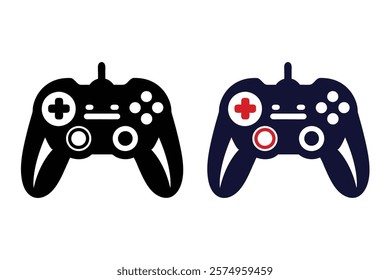 Video Game Controller silhouette illustration Design