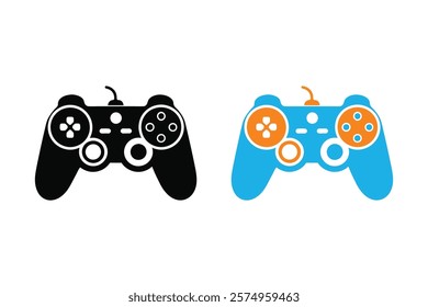 Video Game Controller silhouette illustration Design