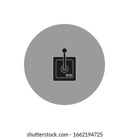 video game controller, vector icon on white background