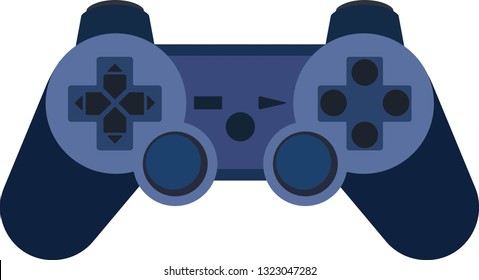 video game controller, vector image