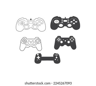 Video game controller Vectore, game controller SVG, EPS, svg