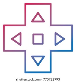 video game cross icon