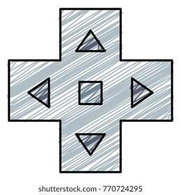 video game cross icon