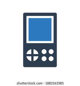  video game device icon - screen display sign symbol