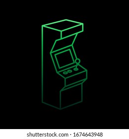 Video game device nolan icon. Simple thin line, outline vector of gaming icons for ui and ux, website or mobile application