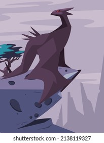 Videospiel-Poster und Baum