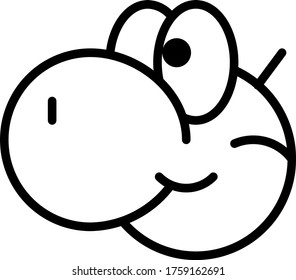 video game enemy icon vector for web and apps
