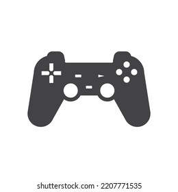 video game flat icon vector.