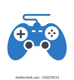 video game glyph double color