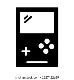 video game glyph icon
