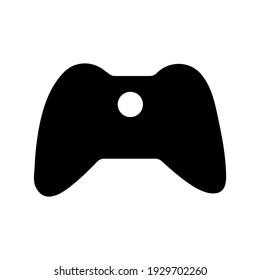 Icono de videojuego con ilustración vectorial aislada. Icono de vector de estilo negro de alta calidad