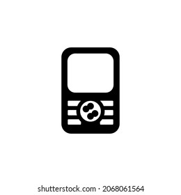 plantilla de logotipo de ilustración vectorial de icono de videojuegos para muchos fines. Aislado sobre fondo blanco.