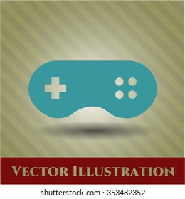 Ilustración vectorial de icono de videojuego