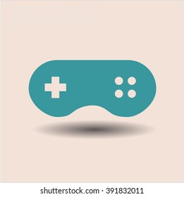 Ilustración vectorial de icono de videojuego