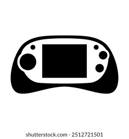 Ícone de videogame. Imagem vetorial