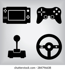 Video Game Icons Set