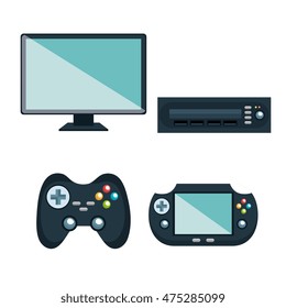 video game interface isolated icon vector illustration design