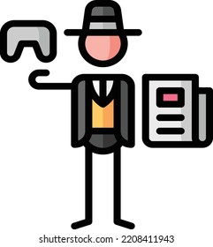 ilustración de material de elemento de diseño aislado de videojuegos. Vector de fondo blanco