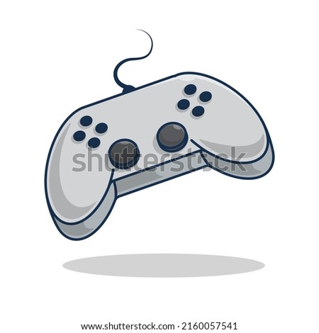 video game joystick cartoon vector illustration design
