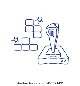 video game joystick control icon