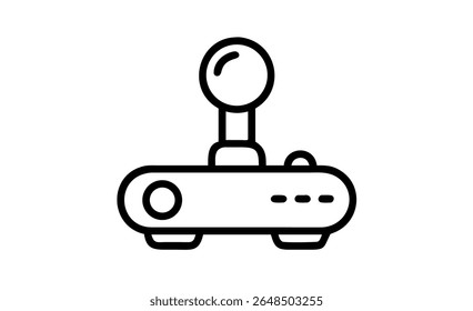Video game joystick controller icon  