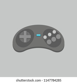 Video game Joystick icon. flat style. isolated on white background
