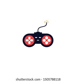 Video Game Logo Design Vector for Game App, Game Studio and Another Purpose Icon and Symbol