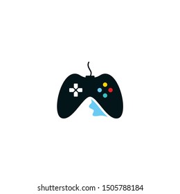 Video Game Logo Design Vector for Game App, Game Studio and Another Purpose Icon and Symbol