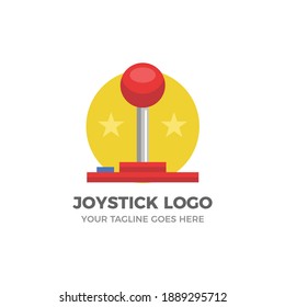 Video game logo set. emblems with gamer, vintage and modern joystick console controller, headset. isolated vector illustration for online game label template 