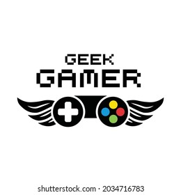 Video game logo set emblems