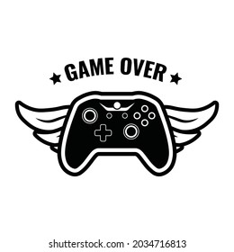 Video game logo set emblems