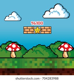 Video game mushroom design